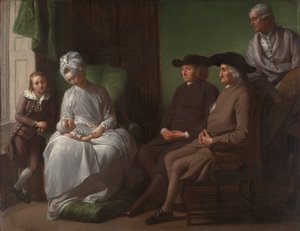The Artist and His Family by Benjamin West