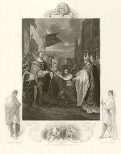 William I Receiving the Crown of England by Benjamin West