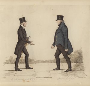 Eminent Edinburghians, aka Modern Athenians, Rev William Muir, LLD, DD, St Stephen’s Church, Walter Cook, Esq, Writer to the Signet by Benjamin William Crombie