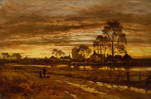 An Autumn Evening After Rain