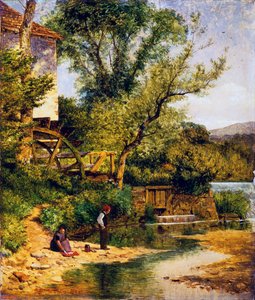 Fishing by the Mill