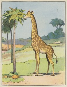Giraffe by Benjamin Rabier