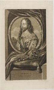 Charles I, King of England by Benoit Audran I