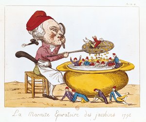 The Purifying Pot of the Jacobins by Benoit Louis Henriquez