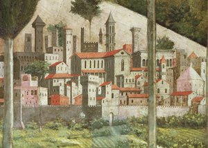 Medieval town (detail)