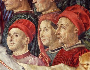 Procession of the Magi Kings to Bethlehem by Benozzo di Lese di Sandro Gozzoli