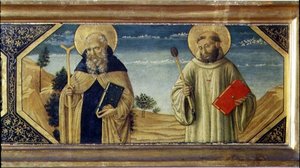 St. Anthony Abbot and St. Benedict (detail)