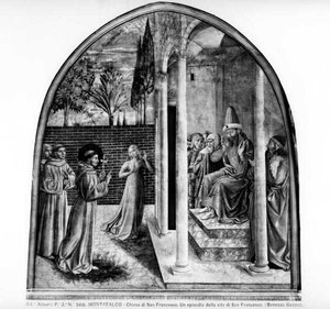 St. Francis Before the Sultan