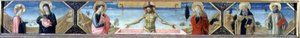 The Mystic Marriage of St. Catherine, The Risen Christ and St. Anthony Abbot and St. Benedict
