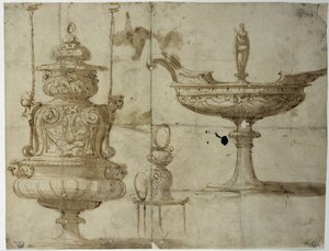 Study for silverware by Benvenuto Cellini