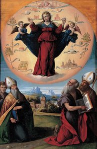 The Immaculate Conception with saints, c. 1535-1550