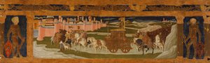Predella Panel: Triumph of David