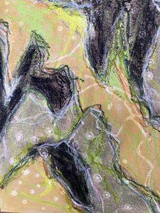 Abstract Earthy Landscape