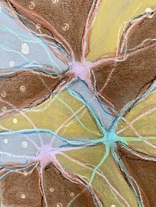 Earthy Abstract Flow by Berit Pihl