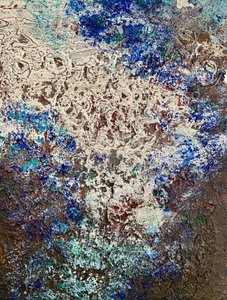 Vibrant Blue Texture