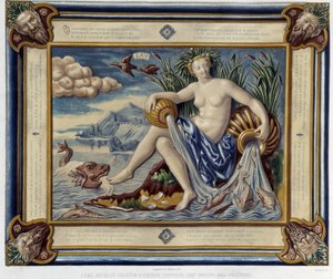 The Water (or Vessel) - Bas-relief, in 