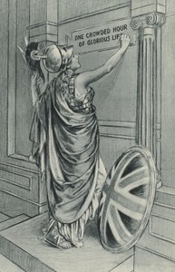 The Call of Britannia - One Crowded Hour of Glorious Life by Bernard (after) Partridge