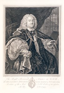 Portrait of Dr. Benjamin Hoadly, Lord Bishop of Winchester