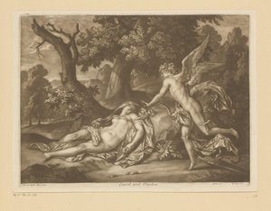Cupid and Psyche by Bernard Lens (II)