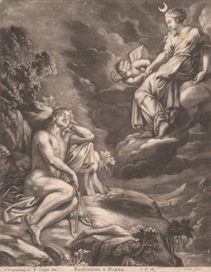 Endymion and Diana by Bernard Lens