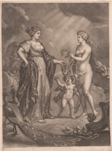 Juno, Venus, and Cupid by Bernard Lens