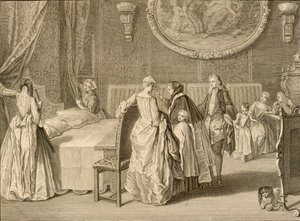 Blessing of the Marriage Bed, illustration from 
