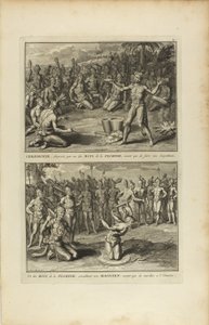 Ceremony, Observed by One of the Kings of Florida by Bernard Picart