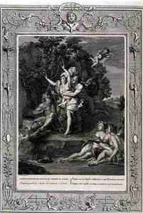 Daphne Pursued by Apollo and Turned into a Laurel Tree