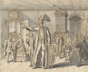 The Giant Cajanus in Haarlem by Bernard Picart