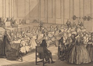 The Supper at the Reformed Church by Bernard Picart