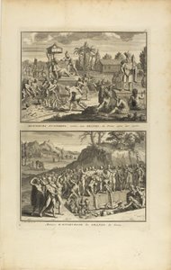 Funeral Honors.../Manner of Burial by Bernard Picart