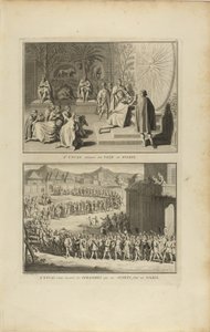 The Inca Consecrates...The Inca Comes to Receive by Bernard Picart