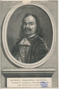 Michiel de Ruyter 1607-1676 by Bernard Picart