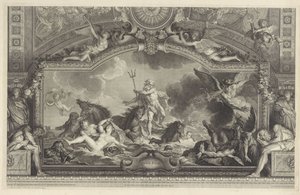 Neptune Calms the Waves by Bernard Picart