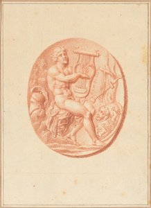 One of Six Cameos with Mythological and Classical Subjects by Bernard Picart