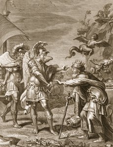 Phineus is Delivered from the Harpies by Calais and Zethes by Bernard Picart