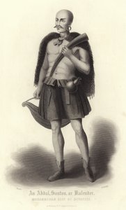 Portrait of an Abdul, Santon or Kalender by Bernard Picart
