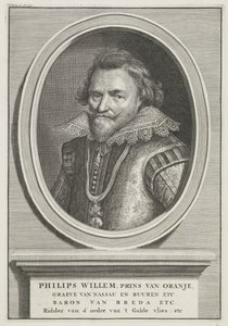 Portrait of Philip William, Prince of Orange by Bernard Picart