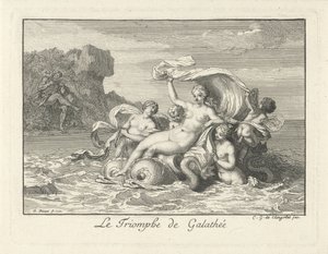 Triumph of Galatea by Bernard Picart