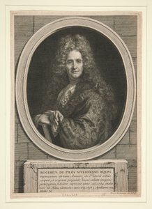 Untitled (Portrait of Roger de Piles) by Bernard Picart