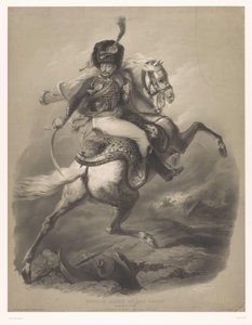 Attacking Officer on Horseback