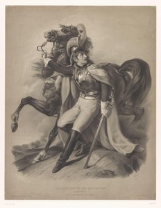 Cuirassier Next to His Horse