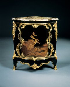 One of a pair of Louis XV encoignures