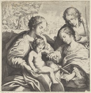 The Mystic Marriage of Saint Catherine