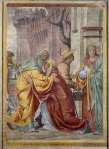 Meeting of St. Anne and St. Joachim at the Golden Door