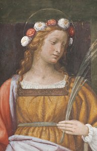 Saint Rose (detail)
