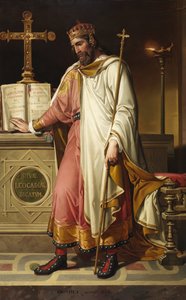 Portrait of Visigothic King Chintila