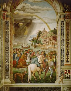 Aeneas Silvius Piccolomini, secretary to cardinal Capranica, arrives at Talamone on his way to the Council of Basle