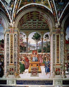 Aeneas Sylvius Piccolomini (1405-64) Delivers an Oration before King James I of Scotland (1394-1437) in 1435