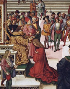 Enea Silvio Piccolomini (Pius II) Crowned Poet by Emperor Frederick III (Detail)